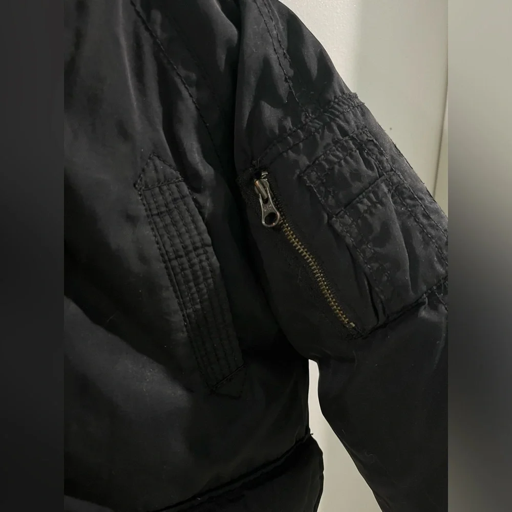 GAP Kids Black Puffer Jacket with Hood, size 3 years